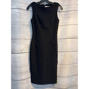 Lela Rose Sleeveless Boat-Neck Sheath Dress Size 0